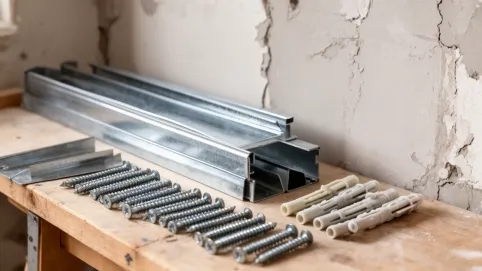 Jak wykonać stelaż pod płyty kartonowo gipsowe