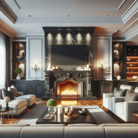 Jak Wykończyć Kominek W Salonie